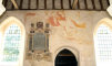 St Christopher wall painting at Albury Old Church